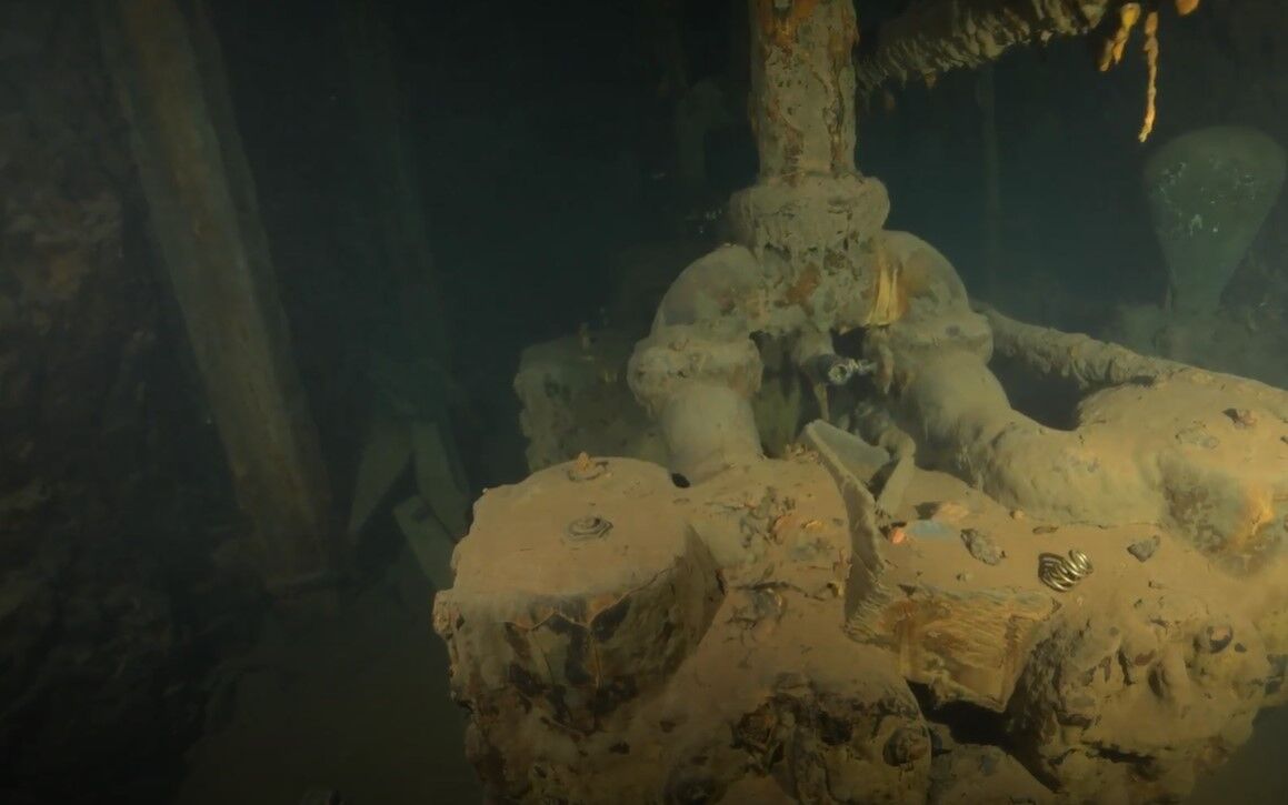 Kovacs and Thomsen believe a faulty water pump could have resulted in the mine's sudden abandonment.